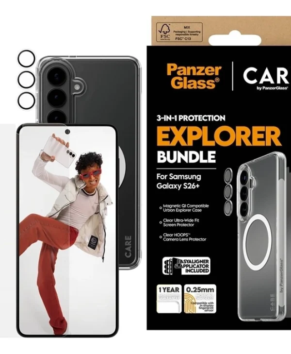 PanzerGlass Tempered Glass (Galaxy S26+) CR34288