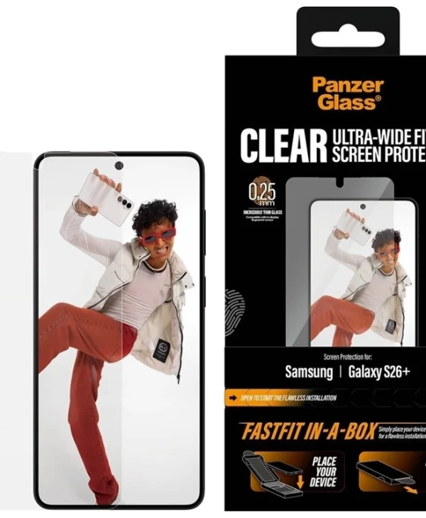 PanzerGlass Ultra-wide Fit Tempered Glass (Galaxy S26+) PG48332