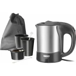 Unold Travel Βραστήρας Ταξιδίου 500ml 1000W Ασημί 18575 - Image 4