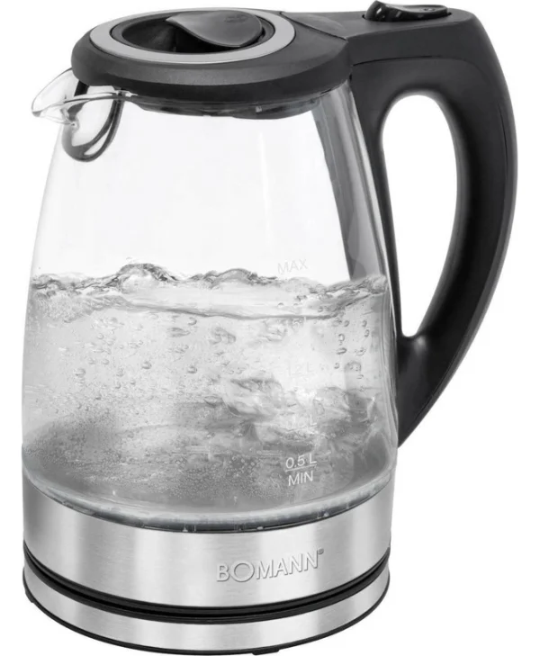 Bomann WKS 6032 G CB Βραστήρας 1.7lt 2200W Ασημί