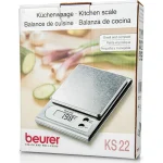 Beurer Ks 22 Ψηφιακή Ζυγαριά Κουζίνας έως 5kg Γκρι 70410 - Image 5