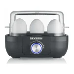 Severin EK 3166 Βραστήρας Αυγών 6 Θέσεων 420W Μαύρος