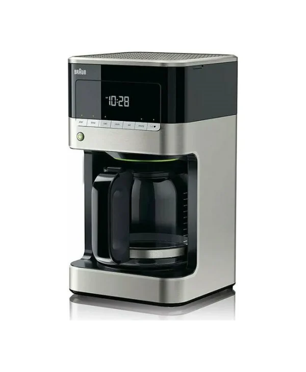 Braun PurAroma 7 KF 7120 Black Προγραμματιζόμενη Καφετιέρα Φίλτρου 1000W Silver KF 7120 BK