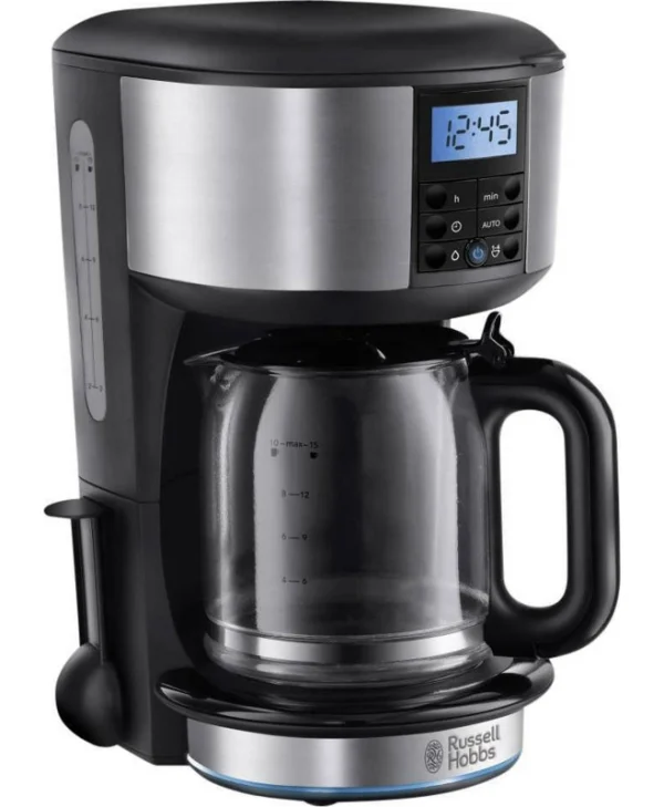 Russell Hobbs Buckingham Προγραμματιζόμενη Καφετιέρα Φίλτρου 1000W Silver 23087 016 001