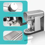 Profi Cook PC-ES-KA1265 Μηχανή Espresso 1360W Πίεσης 20bar Γκρι 501265 - Image 6