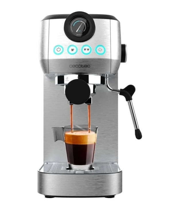 Cecotec Power Espresso 20 Steel Pro Μηχανή Espresso 1350W Πίεσης 20bar Steel 1984