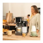 Cecotec Power Espresso 20 Cream Μηχανή Espresso 1350W Πίεσης 20bar για Cappuccino Ασημί 651 - Image 3