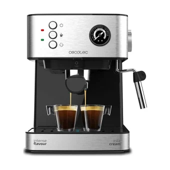 Cecotec Express Power Espresso 20 Μηχανή Espresso 850W Πίεσης 20bar Ασημί 1556