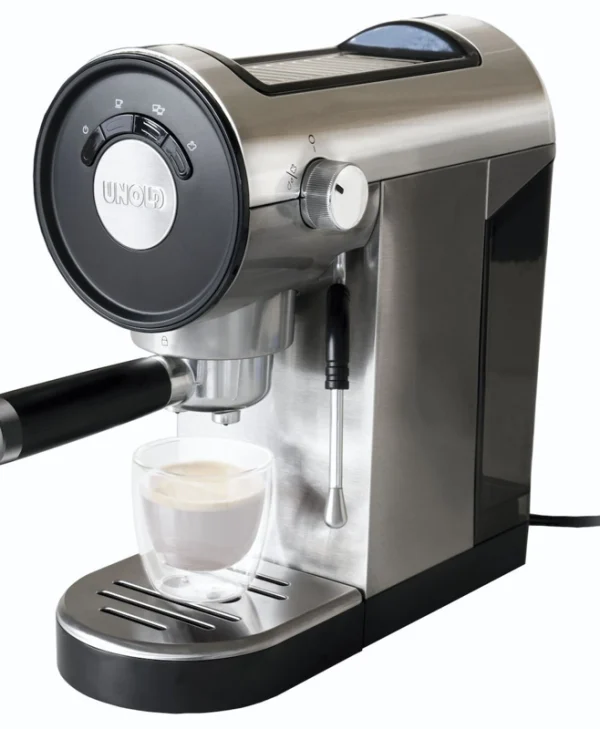 Unold Αυτόματη Μηχανή Espresso 1360W Πίεσης 20bar Ασημί 28636