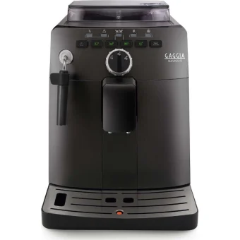 Gaggia Naviglio Αυτόματη Μηχανή Espresso 1850W Πίεσης 15bar με Μύλο Άλεσης Μαύρη HD8749/01