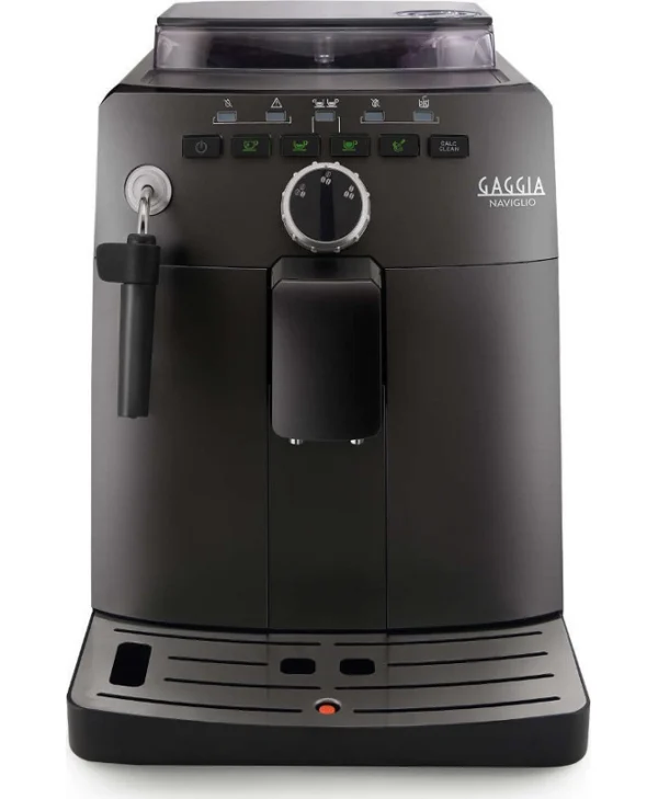 Gaggia Naviglio Αυτόματη Μηχανή Espresso 1850W Πίεσης 15bar με Μύλο Άλεσης Μαύρη HD8749/01
