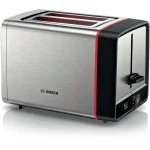 Bosch Φρυγανιέρα 2 Θέσεων 970W Inox TAT6M420