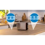 Bosch Φρυγανιέρα 2 Θέσεων 970W Inox TAT6M420 - Image 3