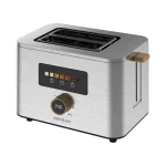 Cecotec Touch&Toast Double Φρυγανιέρα 2 Θέσεων 950W Γκρι 4843