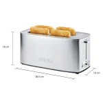 Unold Φρυγανιέρα 2 Θέσεων 1200W Inox 38266 - Image 2