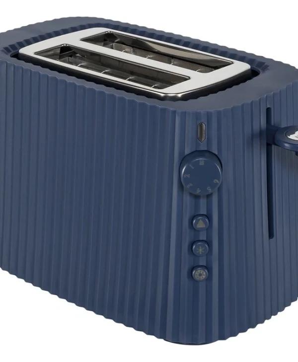 Alessi Plisse Φρυγανιέρα 2 Θέσεων 850W Μπλε MDL08 DAZ