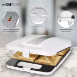 Clatronic ST 3629 Τοστιέρα για 4 Τοστ 1200W Λευκή 263736 - Image 4