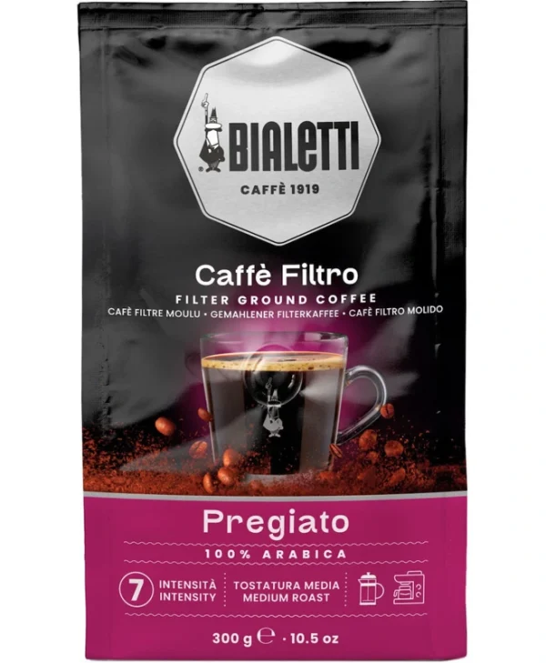 Bialetti Filtro Pregiato Gemahlen 300 G Für French Press 096080461