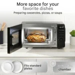 Profi Cook PC-MWG 1319 Φούρνος Μικροκυμάτων με Grill 20lt Μαύρος 501319 - Image 4