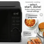 Profi Cook PC-MWG 1319 Φούρνος Μικροκυμάτων με Grill 20lt Μαύρος 501319 - Image 5