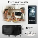 Profi Cook PC-MWG 1319 Φούρνος Μικροκυμάτων με Grill 20lt Μαύρος 501319 - Image 8