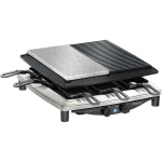 Steba RC 4 Plus Deluxe Επιτραπέζια Ηλεκτρική Ψησταριά Raclette Λείας και Αυλακωτής Πλάκας 1450W με Ρυθμιζόμενο Θερμοστάτη 39x37εκ. 622300 - Image 5