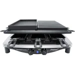 Steba RC 4 Plus Deluxe Επιτραπέζια Ηλεκτρική Ψησταριά Raclette Λείας και Αυλακωτής Πλάκας 1450W με Ρυθμιζόμενο Θερμοστάτη 39x37εκ. 622300 - Image 7