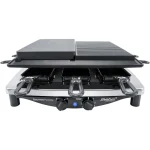 Steba RC 4 Plus Deluxe Επιτραπέζια Ηλεκτρική Ψησταριά Raclette Λείας και Αυλακωτής Πλάκας 1450W με Ρυθμιζόμενο Θερμοστάτη 39x37εκ. 622300 - Image 8