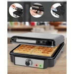Profi Cook PC-WA 1241 Βαφλιέρα για Τετράγωνες Βάφλες 4 Θέσεων 1200W 501241 - Image 6