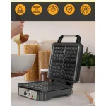Profi Cook PC-WA 1241 Βαφλιέρα για Τετράγωνες Βάφλες 4 Θέσεων 1200W 501241 - Image 11
