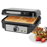 Profi Cook PC-WA 1240 Βαφλιέρα για Τετράγωνες Βάφλες 2 Θέσεων 1000W 501240 - Image 4
