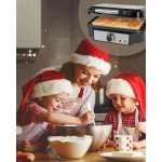Profi Cook PC-WA 1240 Βαφλιέρα για Τετράγωνες Βάφλες 2 Θέσεων 1000W 501240 - Image 7