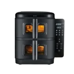 Severin S-fry Duo Stack Air Fryer με Διπλό Αποσπώμενο Κάδο 11lt Μαύρο FR 2468 - Image 3