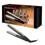 Remington Sleek & Curl S6500 Πρέσα Μαλλιών με Κεραμικές Πλάκες - Image 4