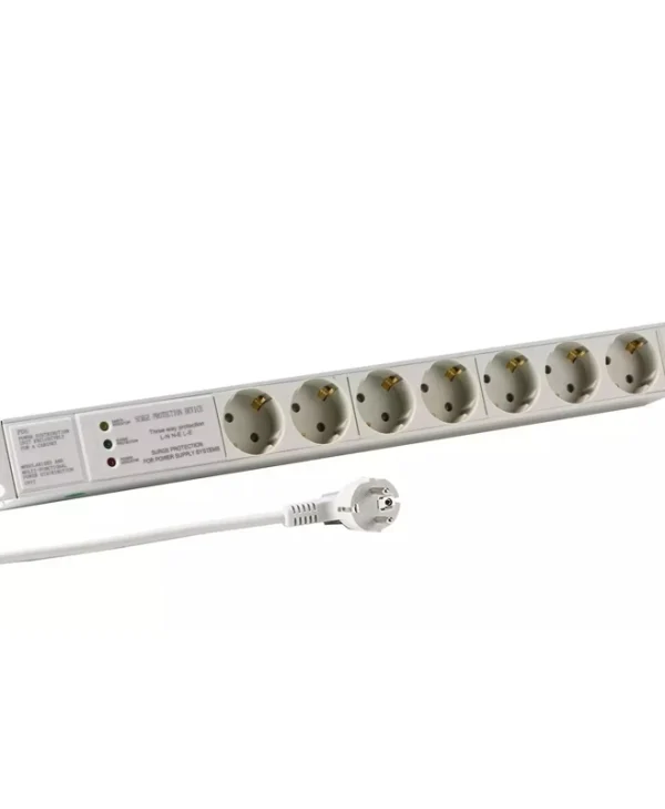 M-Cab Πολύπριζο 7 Θέσεων με Καλώδιο 2m EK631DE.3GR