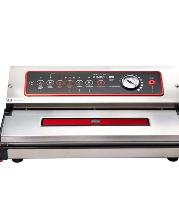 Vacuum Sealer Magic Vac Jumbo 30 Evo Dry Wet Marinating Stainless Steel V772PK2