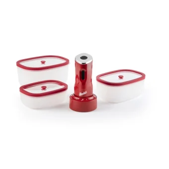 Berkel Δοχείο Φαγητού Πλαστικό Κόκκινο 9.3cm BKICNMV00QVC00000R