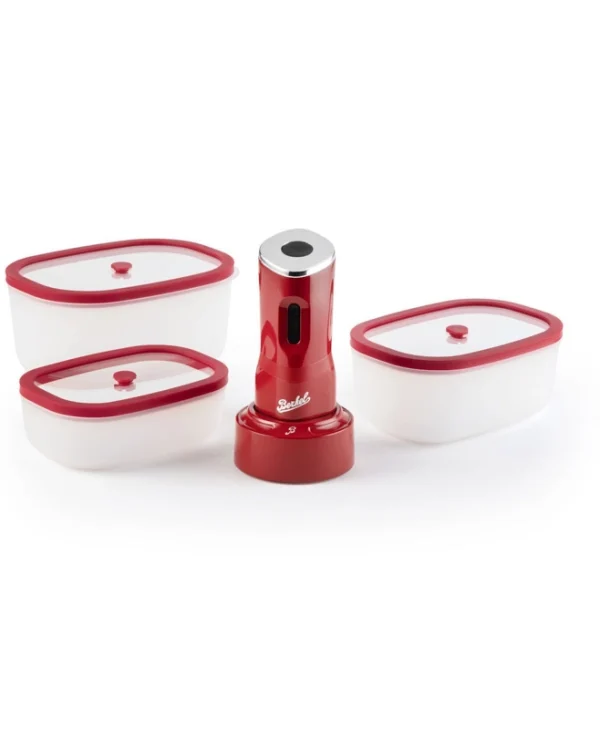 Berkel Δοχείο Φαγητού Πλαστικό Κόκκινο 9.3cm BKICNMV00QVC00000R