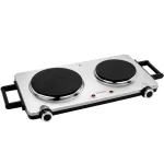 Bomann DKP 5033 E CB Επιτραπέζια Εστία Εμαγιέ Διπλή Inox 650331 - Image 3