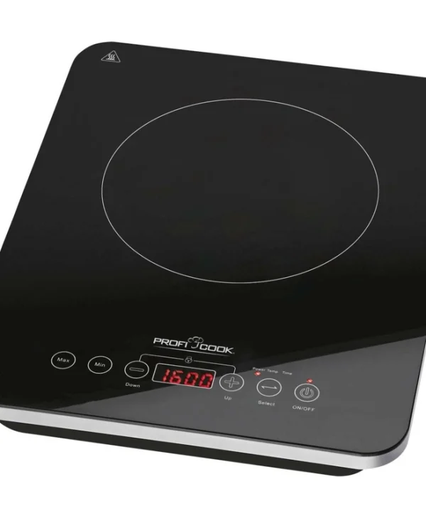 Profi Cook PC-EKI 1062 Επιτραπέζια Εστία Επαγωγική Μονή Μαύρη