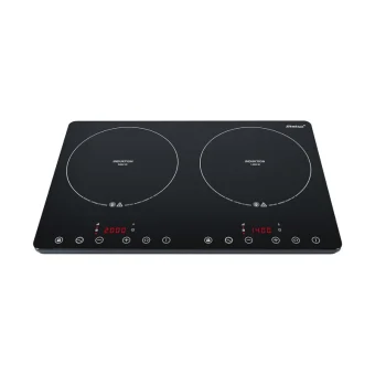 Steba IK 650 Slim Επιτραπέζια Εστία Επαγωγική Διπλή Μαύρη 06.75.00