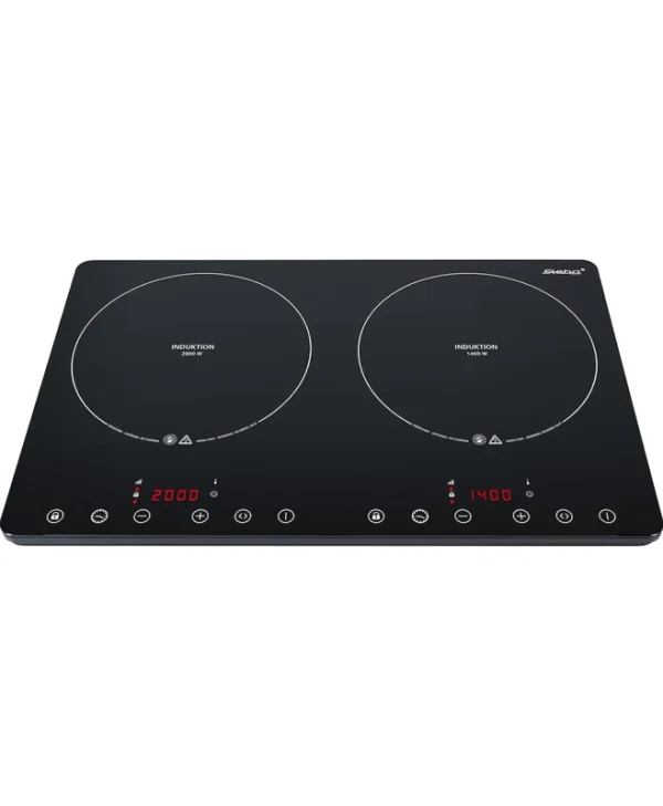 Steba IK 650 Slim Επιτραπέζια Εστία Επαγωγική Διπλή Μαύρη 06.75.00