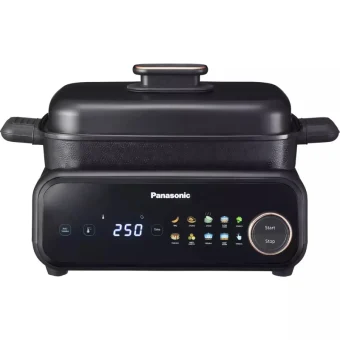Panasonic Πολυμάγειρας 1524W με Χωρητικότητα 2.5lt Μαύρος NF-GM400KXE