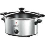 Russell Hobbs Slow Cooker 160W με Χωρητικότητα 3.5lt Ασημί 23291 036 002