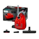 Siemens Iq300 Ηλεκτρική Σκούπα 750W με Σακούλα 4lt Κόκκινη VSP3AAAA - Image 11
