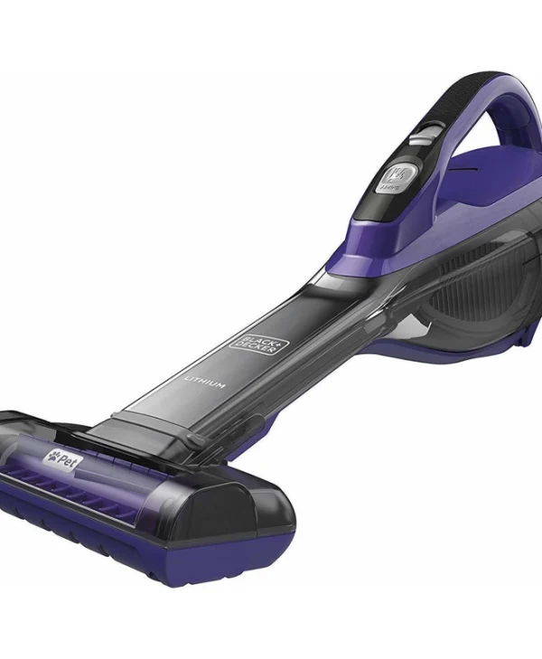 Black & Decker Επαναφορτιζόμενο Σκουπάκι Χειρός 10.8V Μωβ DVA325JP07
