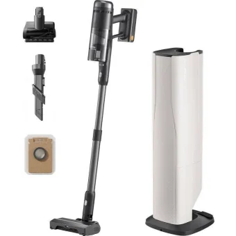 Roborock H60 Επαναφορτιζόμενη Σκούπα 2 σε 1 Stick & Χειρός Μαύρη H9A1A51-01