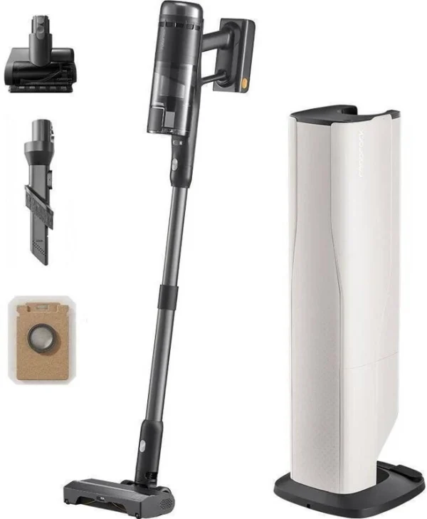 Roborock H60 Επαναφορτιζόμενη Σκούπα 2 σε 1 Stick & Χειρός Μαύρη H9A1A51-01