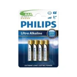 Philips Ultra Αλκαλικές Μπαταρίες AAA 1.5V 4τμχ Phil-LR03E4B/10 - Image 3