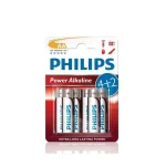 Philips Power Αλκαλικές Μπαταρίες AA 1.5V 4τμχ Phil-LR6P6BP/10 - Image 3